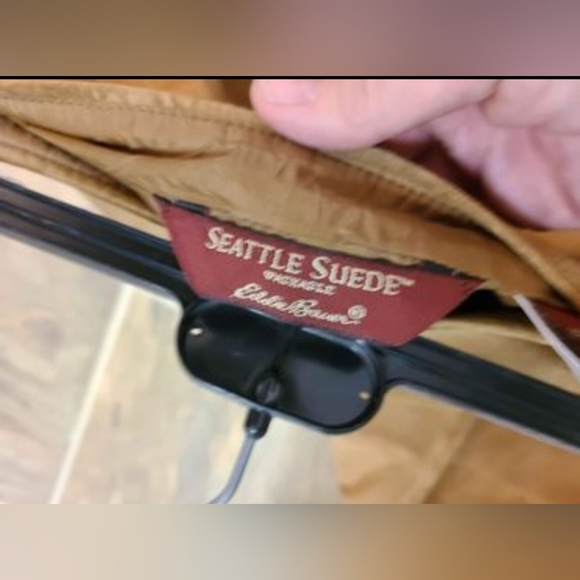 Eddie Bauer leather skirt size 8 bnwt - Picture 3 of 10